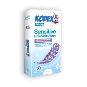 کاندوم کدکس مدل Sensitive Pro-Sensation بسته 12 عددی