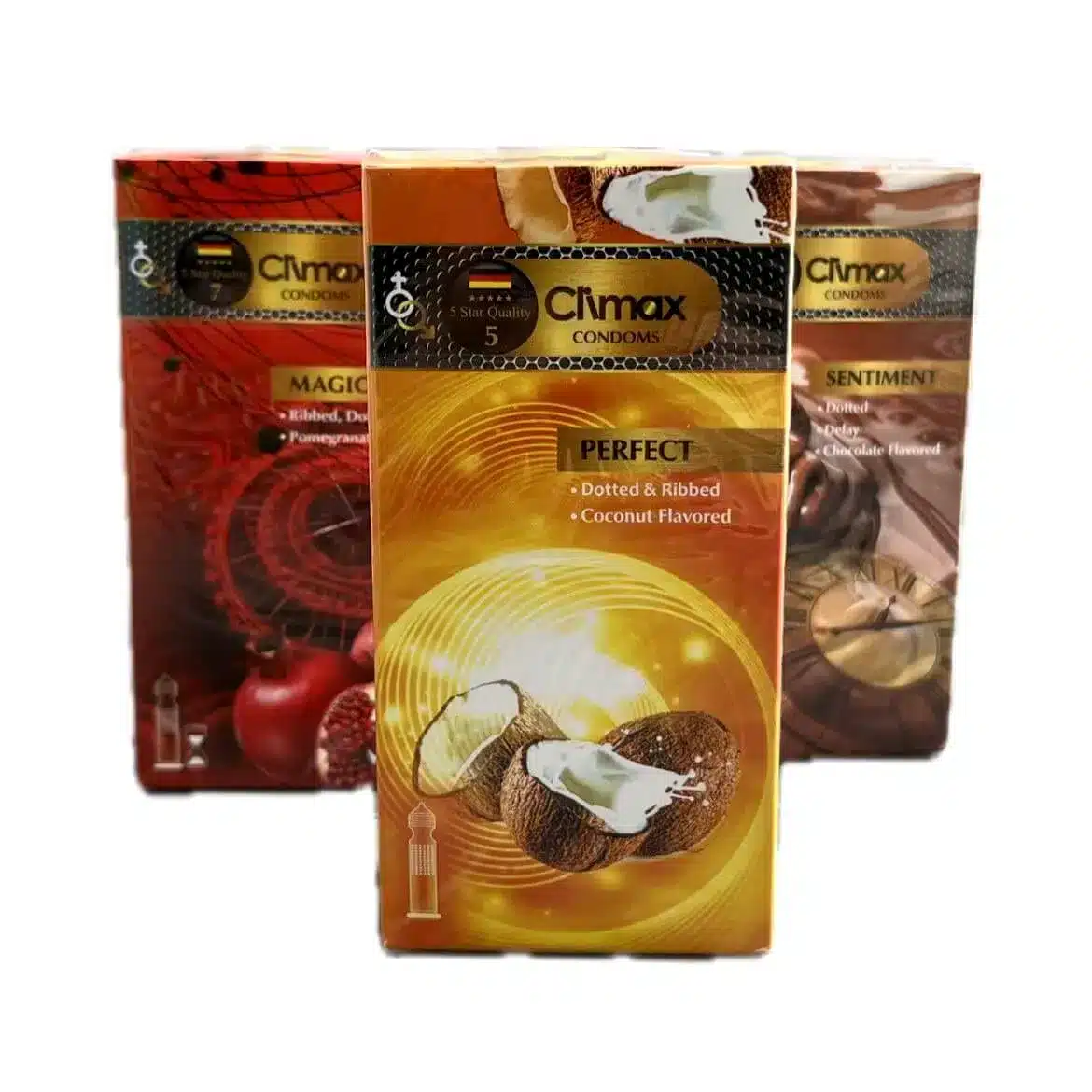 کاندوم کلایمکس مدل PERFECT بسته 12 عددی