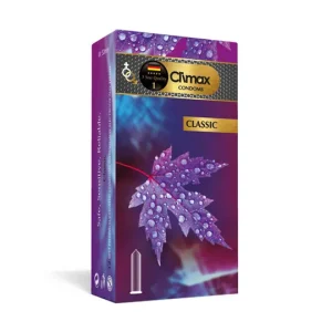 کاندوم ساده کلایمکس مدل Classic بسته 12 عددی