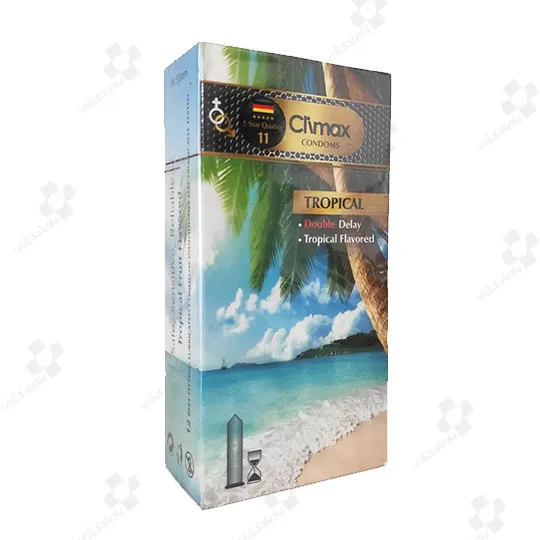 کاندوم کلایمکس مدل Tropical - با 2 برابر تاخیر