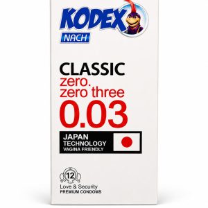 کاندوم کدکس کلاسیک نازک مدل Classic 0.03 | قیمت و مشخصات
