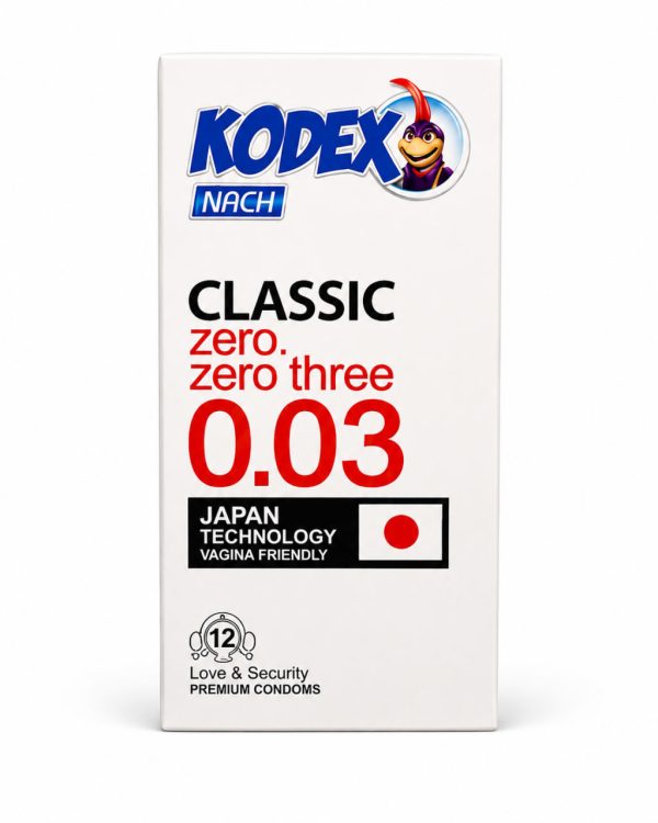 کاندوم کدکس کلاسیک نازک مدل Classic 0.03 | قیمت و مشخصات