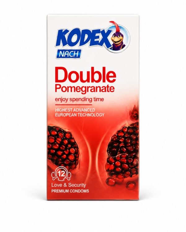 کاندوم کدکس انار تاخیری مدل Double Pomegranate | قیمت و مشخصات